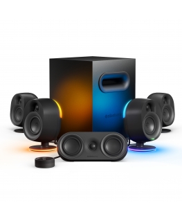 Steelseries Arena 9 speaker set PC/Laptop Black 5.1 channels 2-way Bluetooth