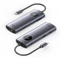 Vention 9-in-1 MST USB-C 4K 100W PD 5Gbps dokkiasema