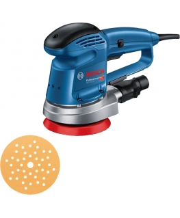 Bosch GEX 34-125 Орбитальная шлифовальная машина 12000 RPM 24000 OPM Синий 340 W