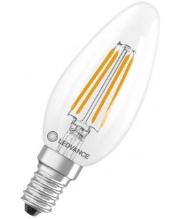 Ledvance 1.8W LED bulb CLASSIC B, E14, matte white color, 300°, 2700K