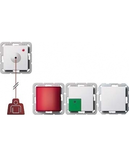 GIRA 291403 electrical switch Pull chain switch White