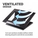Fellowes Designer Suites Portatīvā datora statne Melns 43,2 cm (17")