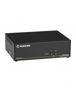 Black Box BLACKBOX SECURE KVM SWITCH, DH, 2-PORT, DP, USB, CAC