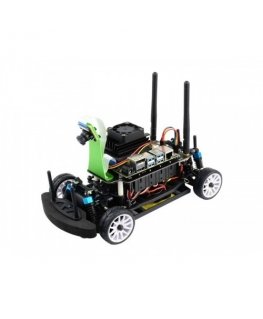 JetRacer Pro AI - four-wheeled robot platform with camera, DC drive, OLED display Nvidia Jetson Nano Pro - Waveshare 18432