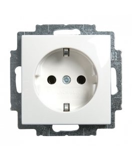 Busch-Jaeger 2CKA002099A0304 kontatkligzda Tips F Balts