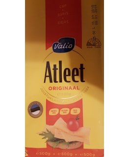 Valio Fermented Cheese VALIO ATLEET ORIGINAL, sliced 26%, 500g