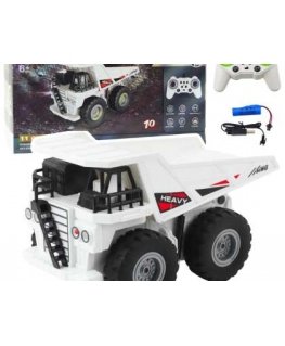 Lean Toys Remote Control Truck with Lights and Sounds 1:24