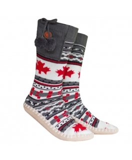 Glovii GQ4M slippers Slipper boot Unisex Grey, Red, White