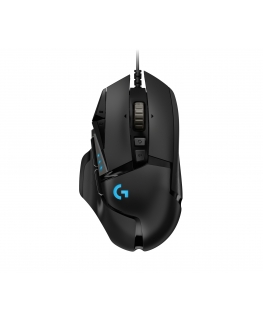 Logitech G 910-005470 kompiuterio pelė Žaidimams Dešinės rankos USB A tipo Optinis 25600 DPI