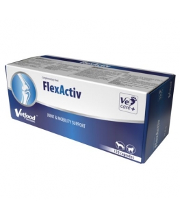 VetFood FlexActiv Joint Support for Dogs and Cats, 120 capsules