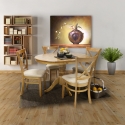 Dining set MIX & MATCH round table and 4 chairs