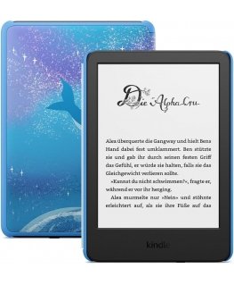 Amazon Kindle Kids e-grāmatu lasītājs Skārienjūtīgais ekrāns 16 GB Wi-Fi Melns, Zils
