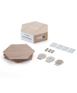 Nanoleaf Elements Wood Look Hex Exp Pk 3 mood lighting