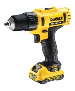 DeWALT DCD710D2 Avaimeton 1,1 kg musta, Keltainen