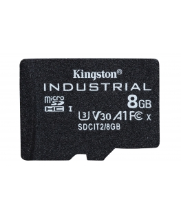 Kingston Technology Industrial 8 GB MicroSDHC UHS-I Класс 10