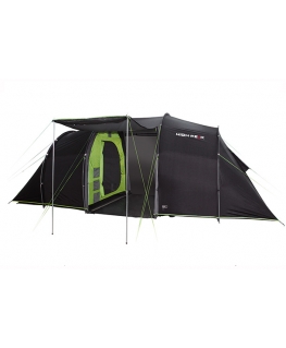 High Peak Tauris 4 Green, Grey Tunnel tent