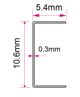 Nuotraukų rėmelis Focus Iris Float 10x15