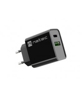 NATEC RIBERA Universaali musta AC Pikalataus Sisätila