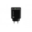 NATEC RIBERA Universal Black AC Fast charging Indoor