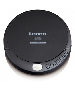 Lenco CD-200 CD-mängija Kaasaskantav CD-mängija Must