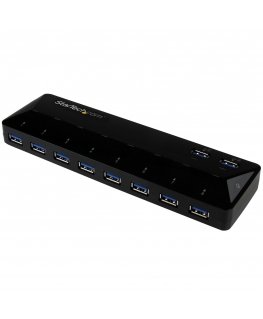 StarTech.com ST103008U2C jaotur USB 3.2 Gen 1 (3.1 Gen 1) Type-B 5000 Mbit/s Must