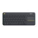 Logitech 920-007127 tastatūra Mājas RF Bezvadu QWERTZ Vācu Melns