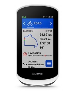 Garmin Edge Explore 2 7,62 cm (3") Juhtmeta rattakompuuter Must, Valge