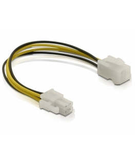 DeLOCK Power cable P4 male/female 0,15 m