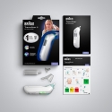 Braun ThermoScan 6 Kontakta termometrs Balts Auss Pogas