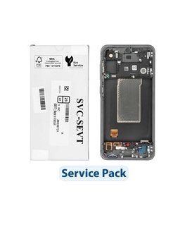 "ServicePack" LCD Display for SAMSUNG A56 5G A566B in Graphite Color GH82-36829A