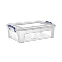 Transparent storage box 10 liters, 40021, Michelino