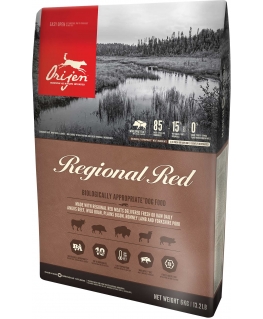 Orijen Regional Red 11,4 kg Взрослый Говядина, Ягненок, свинина
