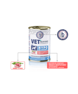 VET RESPONSE Hypoallergenic królikkarma dla psa400g