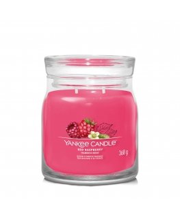 Yankee Candle Red Raspberry vaska svece Apaļš Avene Sarkans 1 pcs