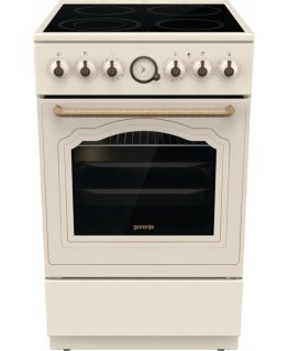 Gorenje GECS5B70CLI Freestanding cooker A Electric Ceramic Ivory