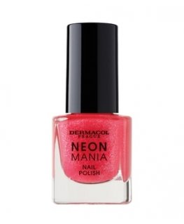 Dermacol Neon Mania Nail Polish 2 Orange Glow 5 ml