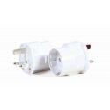 Gembird A-AC-EUFUKM-01 electrical power plug Type F White