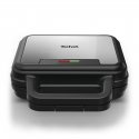 Tefal SW383D10 sandwich maker 700 W Black, Stainless steel