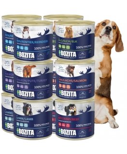 BOZITA паштет для собак говядина 400г