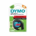 DYMO S0721630 markeerimisteip Must punasel taustal