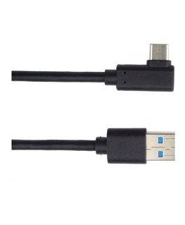 USB kaabel PremiumCord USB-A - USB-C 0,5 m Must (ku31cz05Bk)