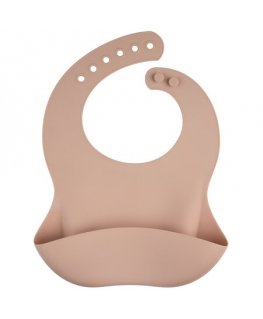 CANPOL BABIES silikoninis seilinukas su kišene, 51/030_beige