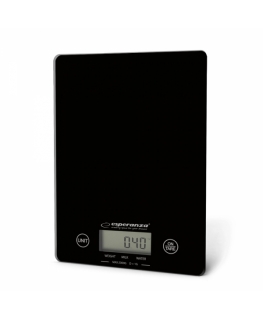 Esperanza EKS002K kitchen scale Black Countertop Rectangle Electronic kitchen scale