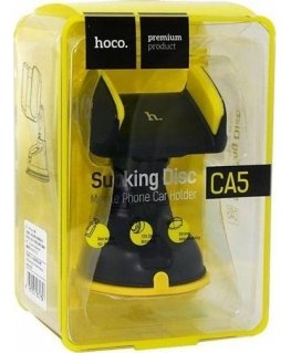 Automobilitelefoniholders Hoco CA5, ikkunaan kiinnitettävä, lyhyt-jäykkä jalka musta