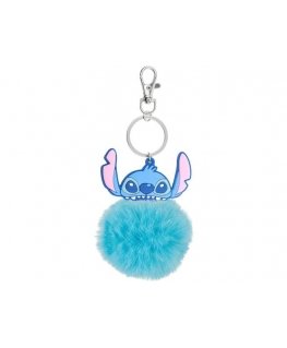 Peers Hardy Disney Stitch Angel pompom keychain