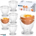 Glass Egg Plates Vilde, 6 pcs.