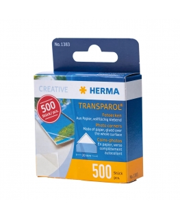 HERMA 1383 valokuvareuna 500 kpl Läpinäkyvä