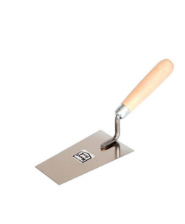 AW-Tools AWTOOLS TRAPEZINEN RUOSTUMATTOMAN TERÄKSEN TÄYTELEVY 180mm PUUKAHVA