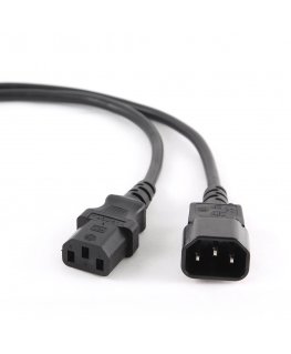 Gembird PC-189-VDE-5M power cable Black C14 coupler