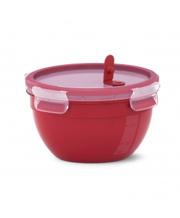 EMSA N10605 Ümmargune Karp 1,1 l Punane, Läbipaistev 1 tk